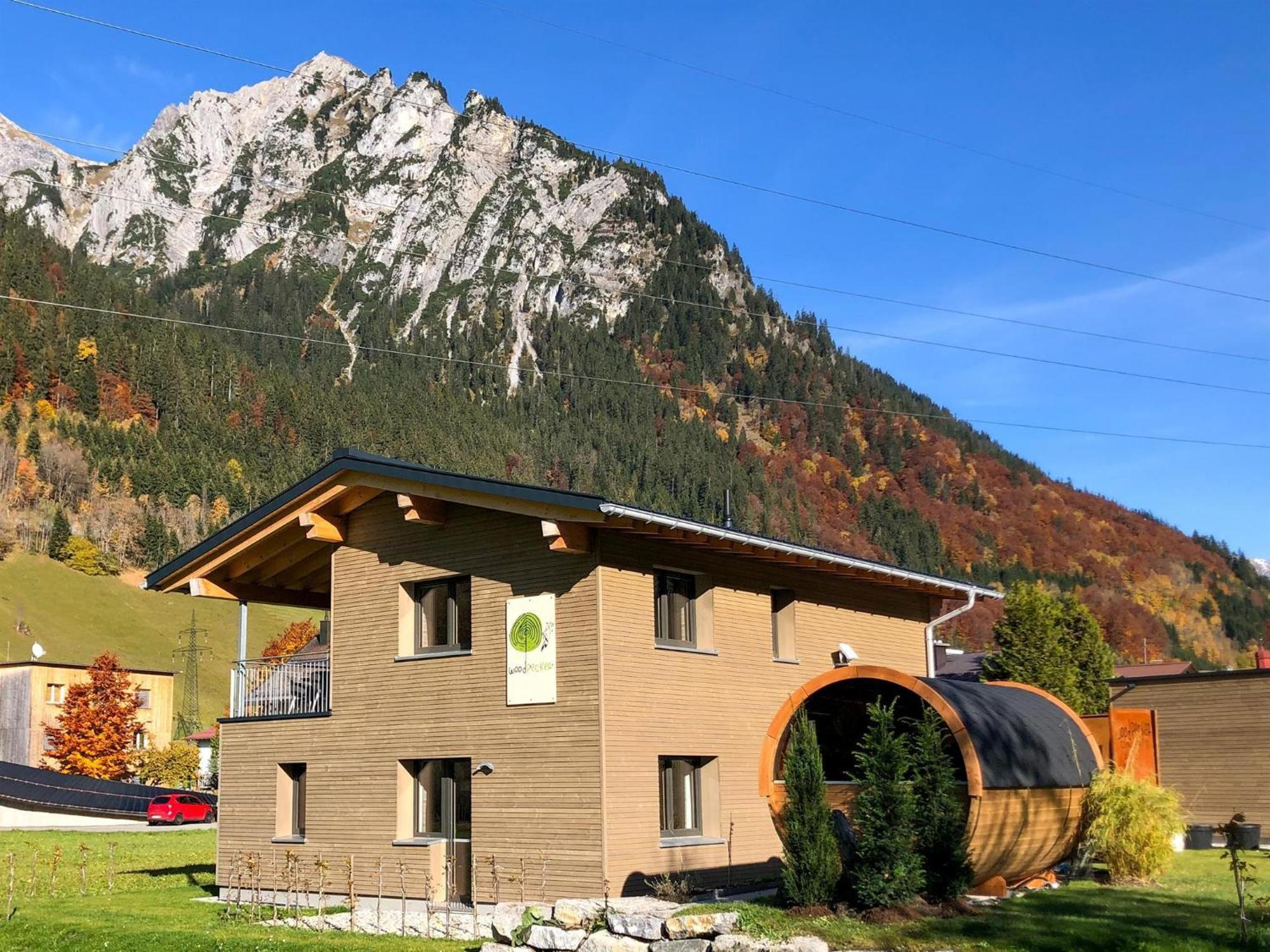 Woodpecker Chalets クレスターレ・アム・アールベルク エクステリア 写真